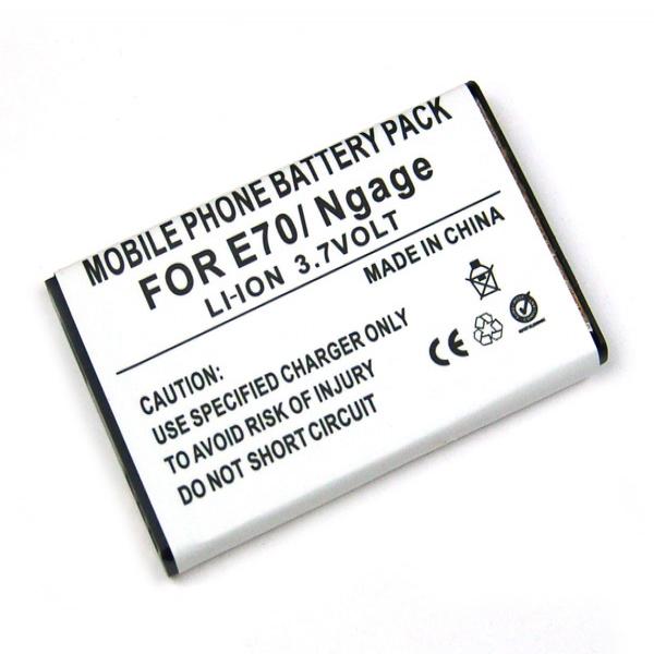 Akku für Nokia 6165, 6600, 6630, E70, NGage QD, wie BL-6C