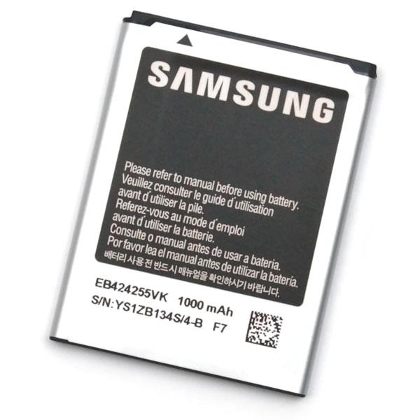 Akku Original Samsung EB424255VU für A667, A817, S3350 Chat 335, S3850 Corby II, T359, T479