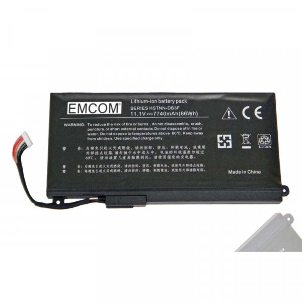 Akku für HP Envy 17-3000, 17-3200, wie 657240-271, HSTNN-DB3, TPN-I103, VT06XL, 11.1V, 7740mAh, LiPo