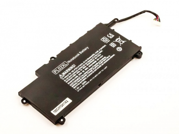 Akku für HP Pavilion 11 X360, 11-N000, wie 751681-421, HSTNN-LB6B, PL02XL, TPN-C115, 7.6V, 3815mAh